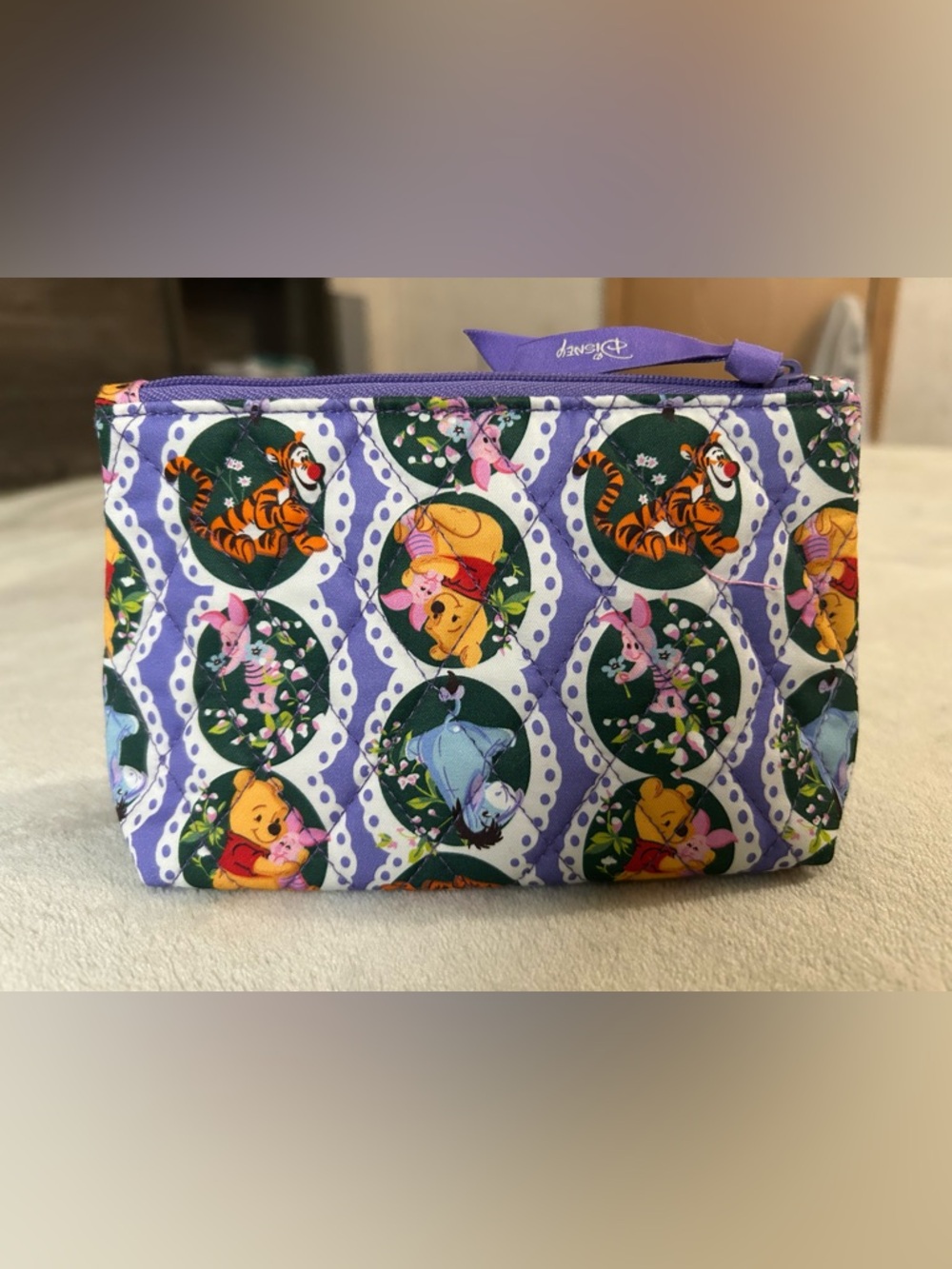 Vera Bradley Winnie the Pooh Eyelet Cosmetic
